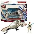 Star Wars Clone Wars Obi-Wan Kenobi with Freeco Speeder